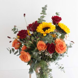 Blooming Love: Crafting the Ultimate Sunflower-Rose Bouquet
