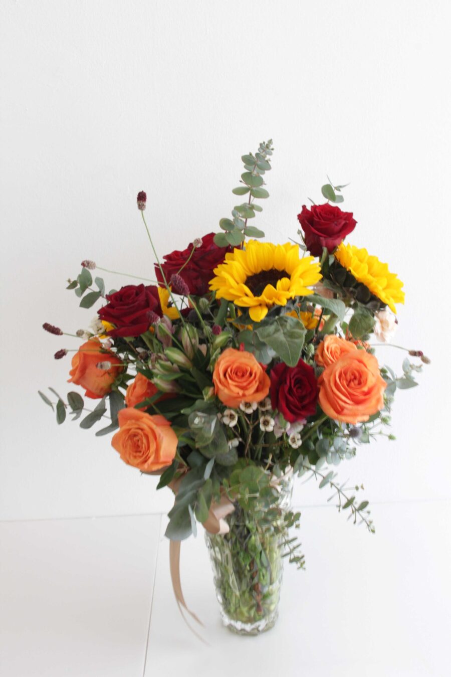 Blooming Love: Crafting the Ultimate Sunflower-Rose Bouquet