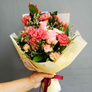 Charming Carnation & Rose