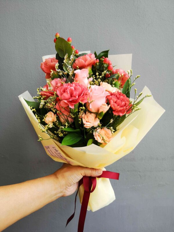 Charming Carnation & Rose