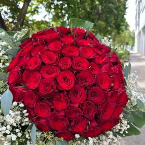 Eternal Love in Red-99 Roses